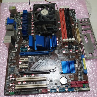 CPUマザーボードAMD PhenomⅡX4 955 ASUS M4A78T-E(PCパーツ)