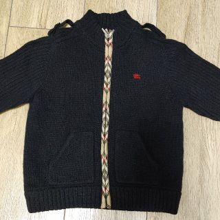 バーバリー(BURBERRY)のBURBERRY　ジップアップセーター(カーディガン)