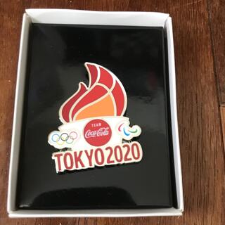 コカコーラ(コカ・コーラ)のコカコーラ　東京オリンピック　2020 ピンバッジ(記念品/関連グッズ)