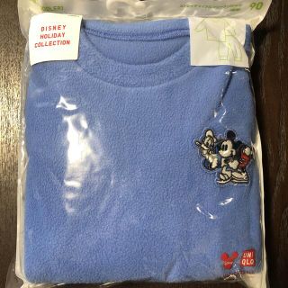 ユニクロ(UNIQLO)の【新品】UNIQLO フリースパジャマ 90(パジャマ)