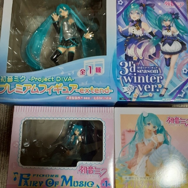 初音ミクのプライズ系フィギュア6点まとめ売りセット（Anniversary多め）