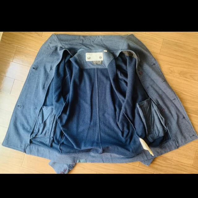 DIESEL(ディーゼル)のDIESEL ジャケット ネイビー Lサイズ 綿 秋 メンズのジャケット/アウター(テーラードジャケット)の商品写真