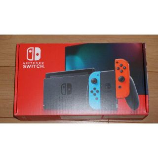 ニンテンドースイッチ(Nintendo Switch)のNintendo Switch ネオン ブルー 中古 美品 保障あり スイッチ (家庭用ゲーム機本体)