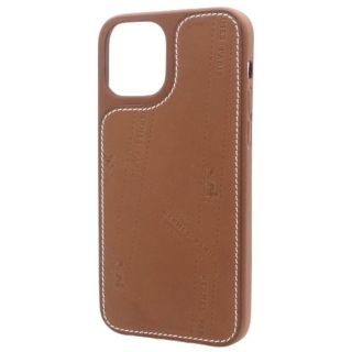 エルメス(Hermes)のエルメス iPhone12/12Pro ケース ブラウン 40802006212(iPhoneケース)