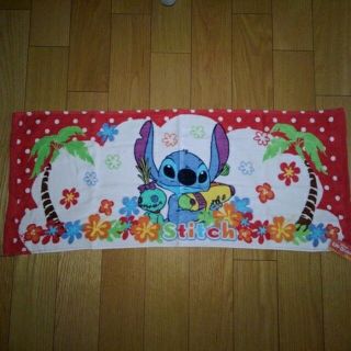 リロアンドスティッチ(リロ&スティッチ)のフェイスタオル　リロアンドスティッチ　Lilo&StitcH(キャラクターグッズ)