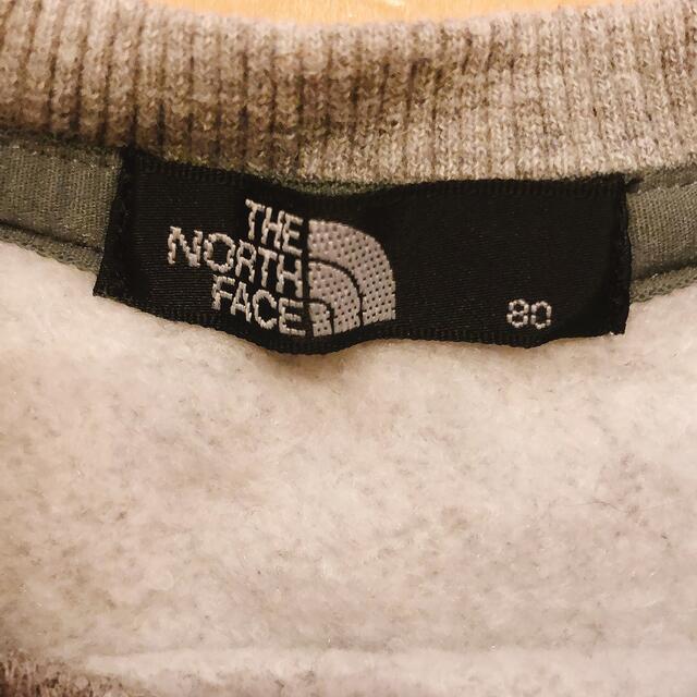 THE NORTH FACE(ザノースフェイス)の80 トレーナー　ノースフェイス キッズ/ベビー/マタニティのベビー服(~85cm)(トレーナー)の商品写真