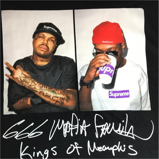 Supreme Three Six Mafia Tee 12aw 黒 M 最高級 www.gold-and-wood.com