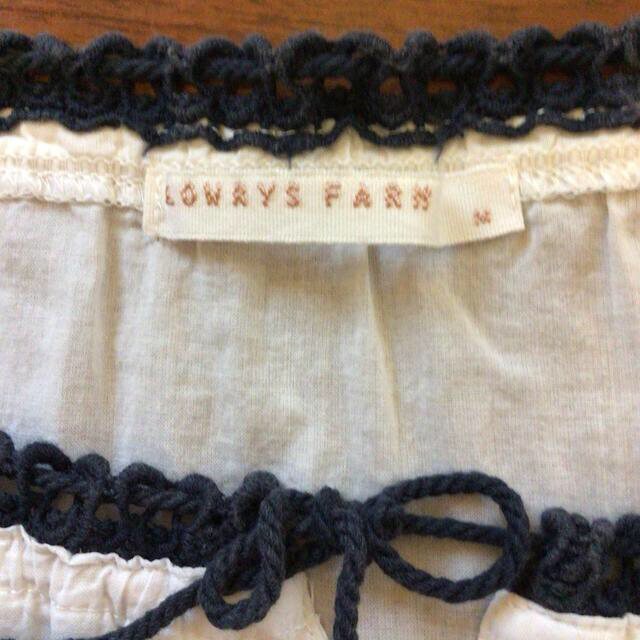 LOWRYS FARM(ローリーズファーム)のLOWRYS FARM   ブラウス　MINTONテイッシュカバー　セット レディースのトップス(シャツ/ブラウス(半袖/袖なし))の商品写真