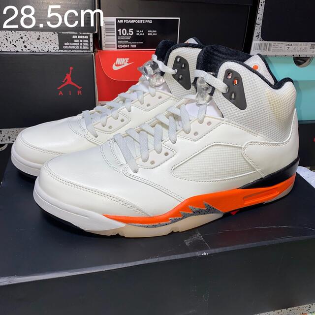 NIKE(ナイキ)のNIKE AIR JORDAN 5 "ORANGE BLAZE" 28.5cm メンズの靴/シューズ(スニーカー)の商品写真