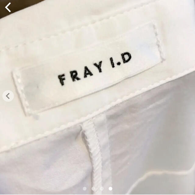 FRAY I.D シャツワンピース ロングシャツ　白 3