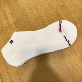 トミーヒルフィガー(TOMMY HILFIGER)の新品★レディース　トミー　くるぶし靴下♡白(ソックス)