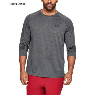 アンダーアーマー(UNDER ARMOUR)のアンダーアーマー テック2.0 ロングスリーブ トレーニング　LG  チャコール(Tシャツ/カットソー(七分/長袖))