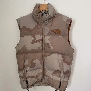 ノースフェイス　迷彩 ダウン　700 ベスト M THE NORTH FACE