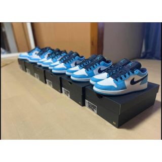 ナイキ(NIKE)のJORDAN 1 LOW "UNIVERSITY BLUE"(スニーカー)