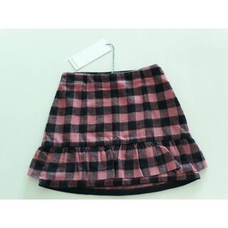 マルニ(Marni)の新品タグ付き マルニ MARNI 女児用チェック柄スカート サイズ６(スカート)