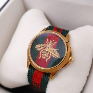 グッチ(Gucci)のGucci　Gタイムレスウォッチ 38㎜　イエローゴールド(腕時計(アナログ))