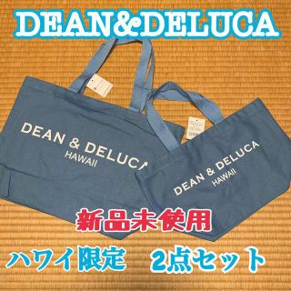 ディーンアンドデルーカ(DEAN & DELUCA)の新品 DEAN&DELUCA トートバッグ S、Lサイズ 2点セット ハワイ限定(トートバッグ)