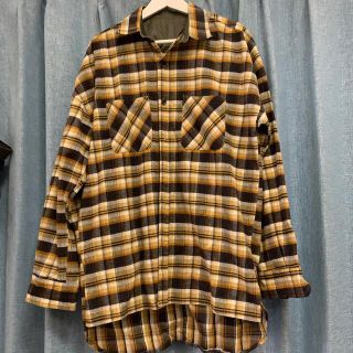 フィアオブゴッド(FEAR OF GOD)のfear of  god型フランネルシャツ！(シャツ)