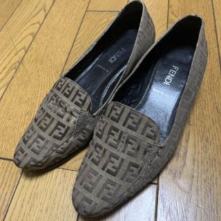 FENDI フェンディ　タッセルローファー　ハイヒール