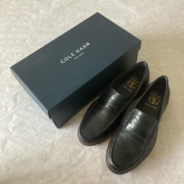 新品未使用 COLE HAAN コールハーン ペニーローファー 10M ブルー