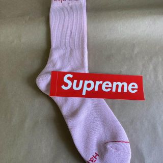 シュプリーム(Supreme)の新品!送料込!supremeソックスピンクステッカーセット各1枚(ソックス)