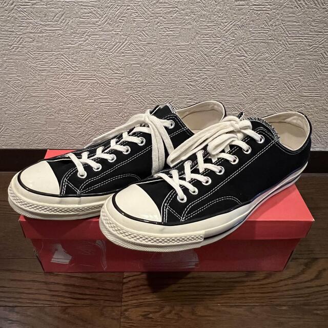 CONVERSE CT70 BLACK uk12 30.5cm コンバース - スニーカー