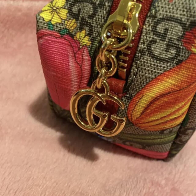 GUCCI オフィディア GGフローラ ポーチ コスメティックケース 花柄-