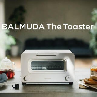 バルミューダ(BALMUDA)の【新品送料込　保証書付き】バルミューダ BALMUDAトースター ホワイト(調理機器)