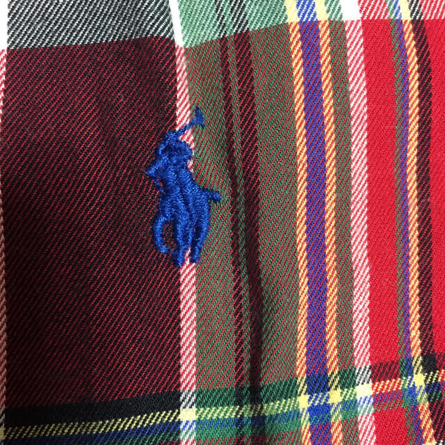 Ralph Lauren(ラルフローレン)のRalph Lauren チェックシャツ 赤 キッズ/ベビー/マタニティのキッズ服男の子用(90cm~)(ブラウス)の商品写真