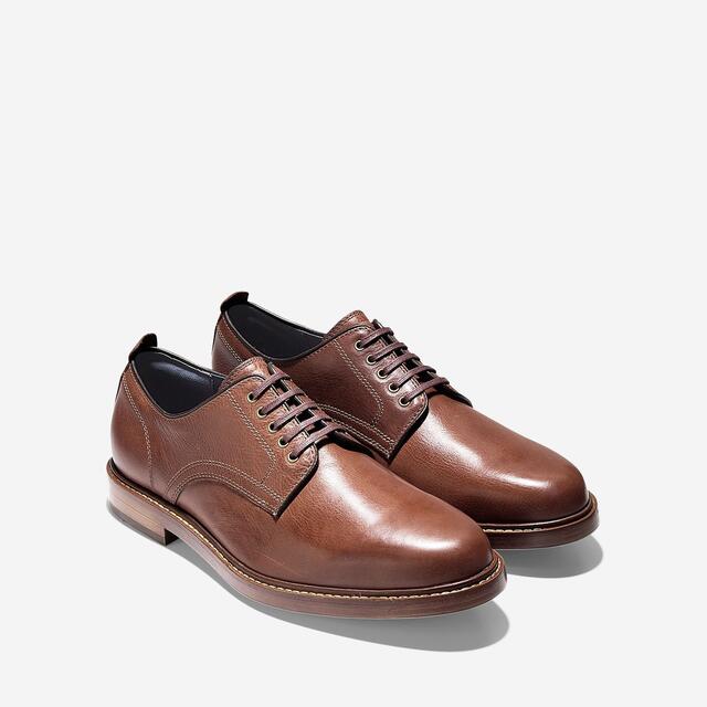 新品未使用 COLE HAAN コールハーン タイラー プレーントゥ 10M 茶