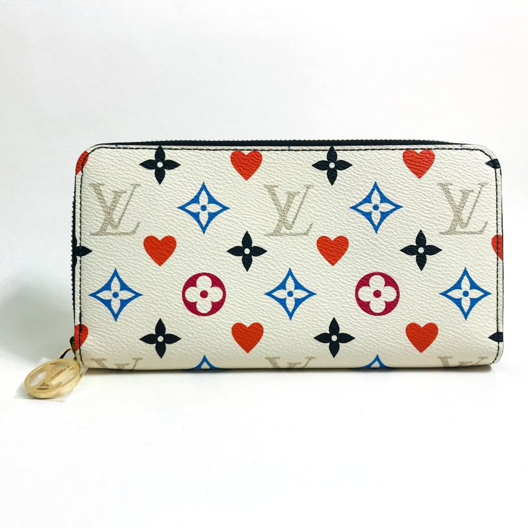 ルイヴィトン LOUIS VUITTON ジッピーウォレット M57491 ハート モノグラム マルチカラー ゲーム・オン コレクション 長財布 モノグラムマルチカラーキャンバス ブロン ホワイト/マルチカラー 未使用財布