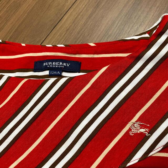 BURBERRY(バーバリー)のバーバリー  カットソー 120cm キッズ/ベビー/マタニティのキッズ服女の子用(90cm~)(Tシャツ/カットソー)の商品写真