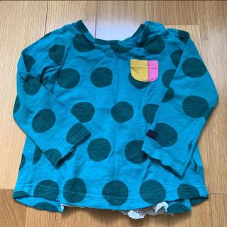 エフオーキッズ(F.O.KIDS)のエフオーキッズ　ロンT 女の子　90 ドット(Tシャツ/カットソー)