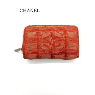 シャネル(CHANEL)のCHANEL　シャネル　ニュートラベルライン　コインケース　レッド　7番台(コインケース)