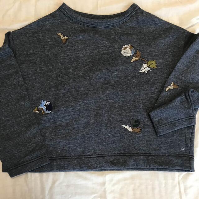 【美品】45R US裏毛の刺繍馬Tシャツ(スウェット)