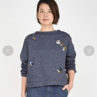 フォーティファイブアール(45R)の【美品】45R US裏毛の刺繍馬Tシャツ(スウェット)(トレーナー/スウェット)