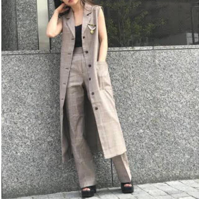 moussy MOUSSY マウジー チェック フレア パンツの通販 by purichan's shop|マウジーならラクマ