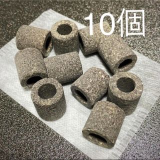 送料無料●活性炭入ろ過リング10個 ろ材 濾過 水槽 熱帯魚 金魚 メダカ ベタ(アクアリウム)