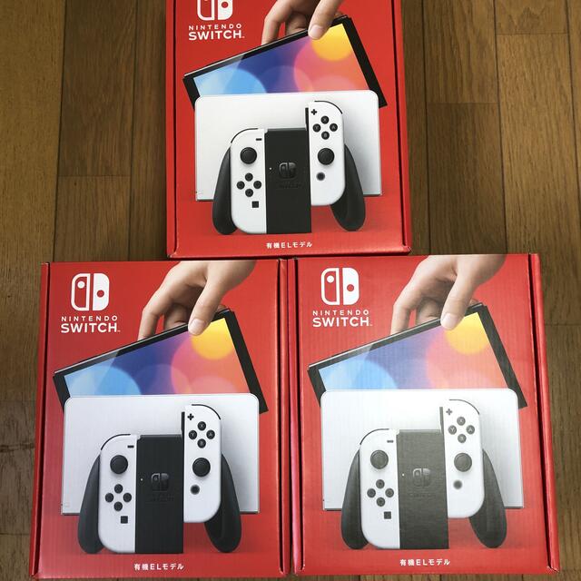 Nintendo Switch 有機ELモデル ホワイト 新品 3台セット 大切な ...