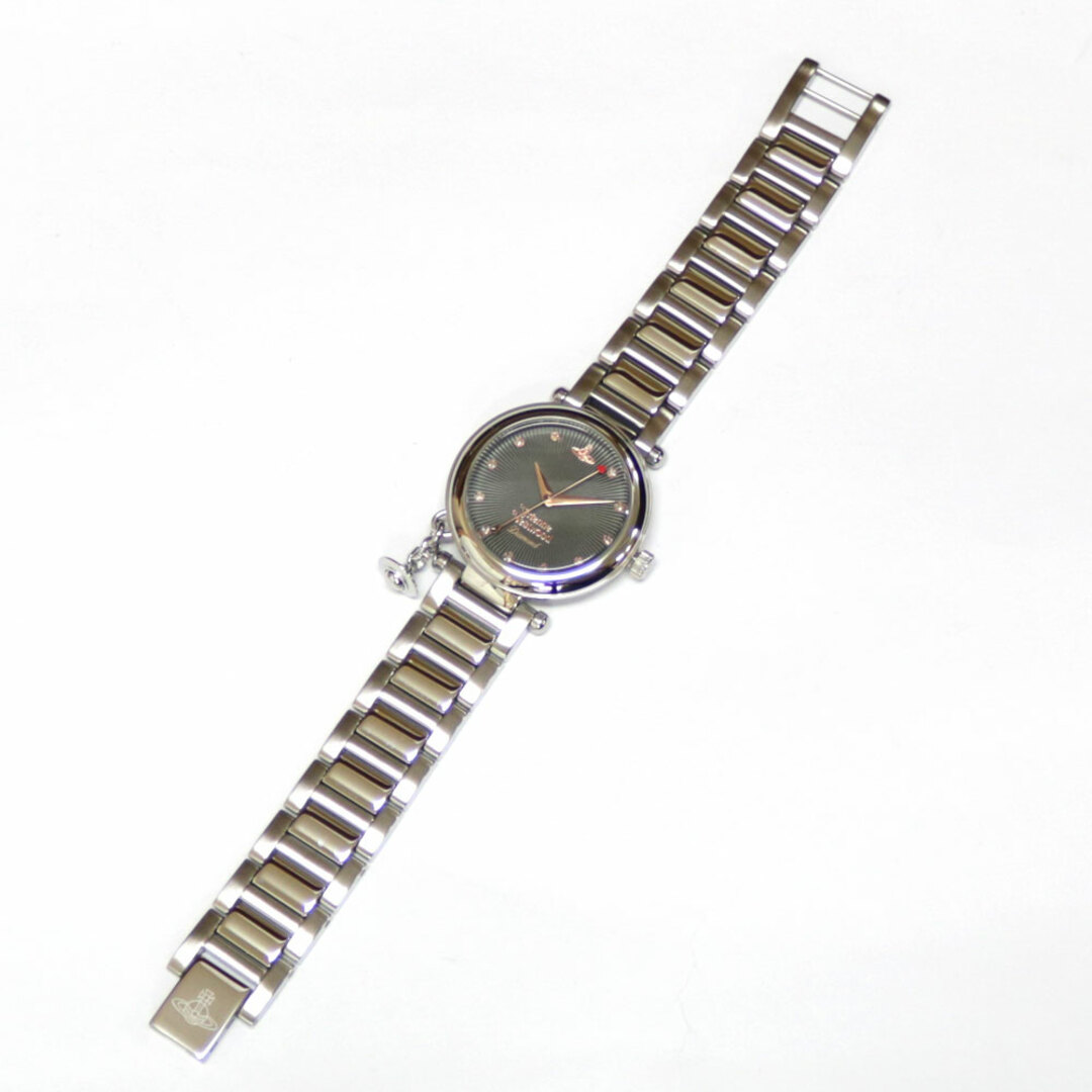 【1年保証】ヴィヴィアンウエストウッド Vivienne Westwood 腕時計 ORB DIAMOND オーブダイアモンド ステンレススチール 新品 3