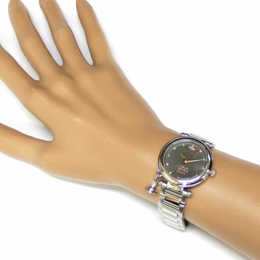 【1年保証】ヴィヴィアンウエストウッド Vivienne Westwood 腕時計 ORB DIAMOND オーブダイアモンド ステンレススチール 新品 4