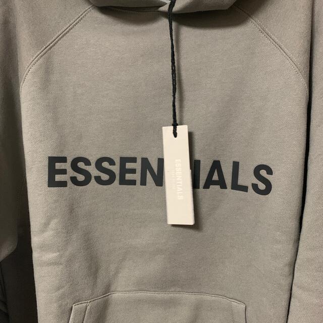 essentials パーカー　M fear of god グレー　ブラック 1