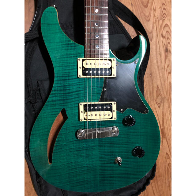 PRS SE custom セミホロウボディ　セミアコ