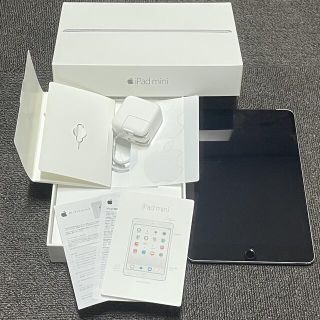 アップル(Apple)のiPad mini4 16GB セルラー SIMフリー スペースグレイ(タブレット)