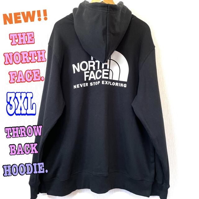 annaさん専用 ♪ 新品 ノースフェイス THROWBACKパーカー 3XL-