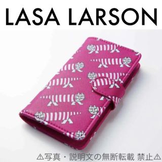 リサラーソン(Lisa Larson)の⭐️新品⭐️【LASA LARSON】スマホケース★付録❗️(モバイルケース/カバー)