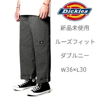 ディッキーズ(Dickies)の新品 ディッキーズ ダブルニー USモデル W36×L30 チャコールグレー(ワークパンツ/カーゴパンツ)