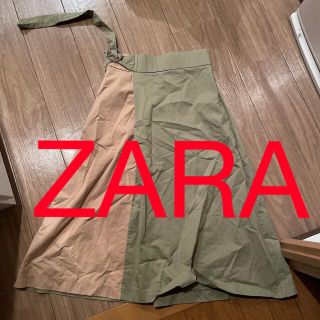 ザラ(ZARA)のザラ　スカート　ウエストゴム(ロングスカート)