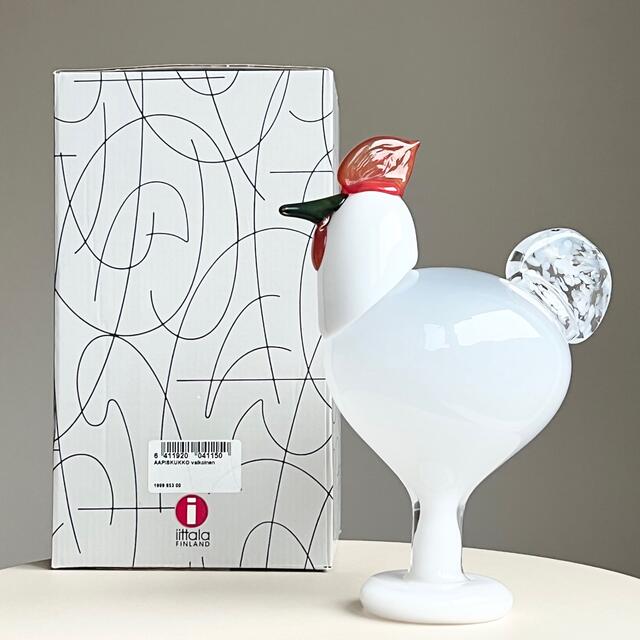低価格の Aapiskukko White Rooster 2001年 イッタラ バード Iittala ecousarecycling.com