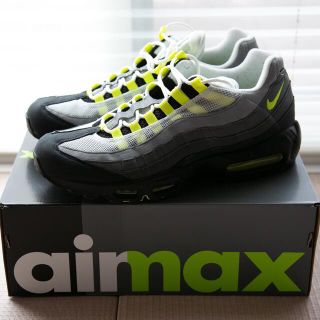 ナイキ(NIKE)のNIKE airmax95 OG NEON YELLOW 2020(スニーカー)